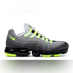 Nike Air Vapormax 95' Blk/Neon Volt/Med Ash